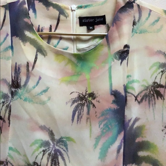 Sister Jane dress mini short palm tree par… - Picture 4 of 7